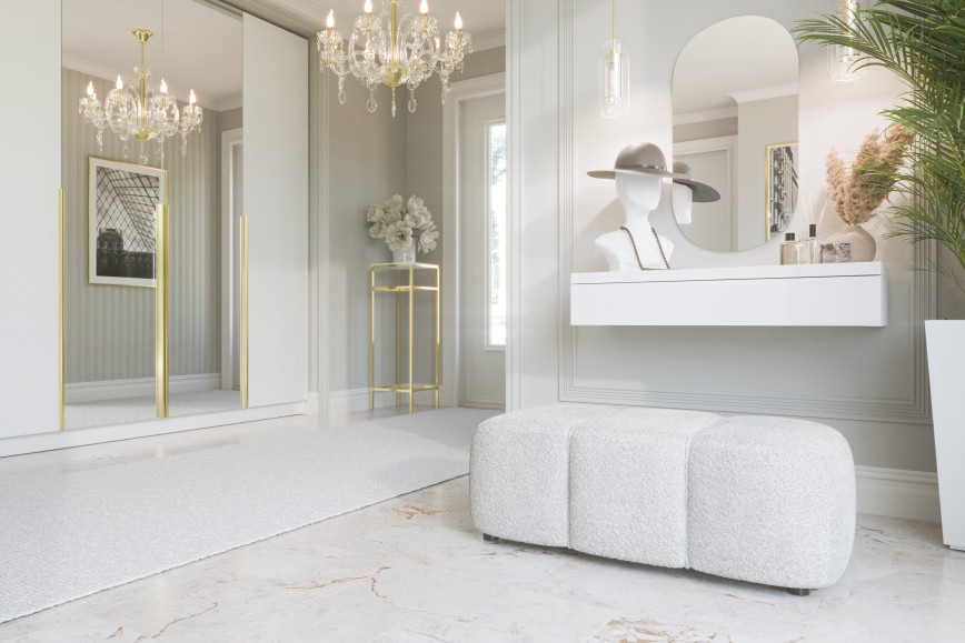 Inspirierende Raumgestaltung: Moderner Flur voller Eleganz