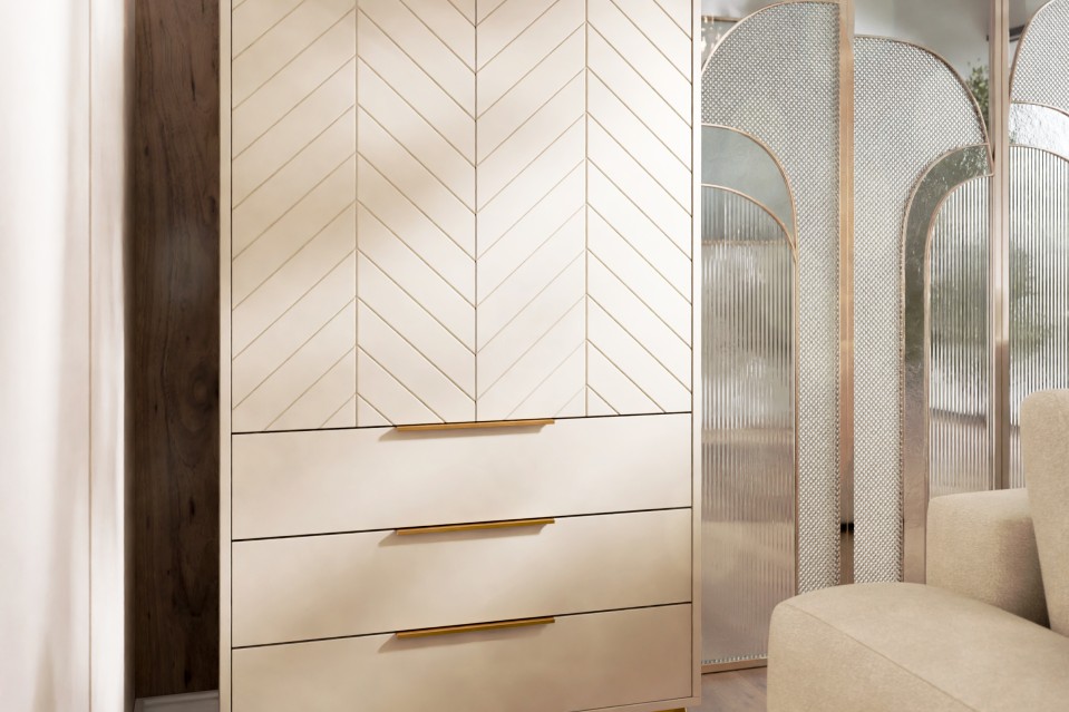 Kleiderschrank Siprynt 2D3SZ