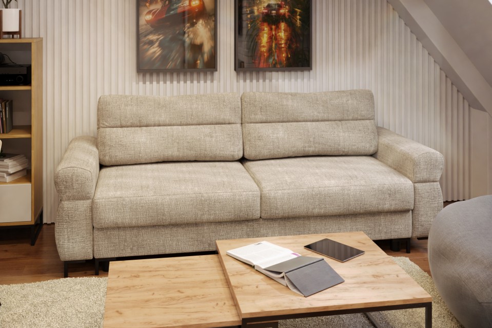 Sofa Mormi mit Bettkasten und Schlaffunktion