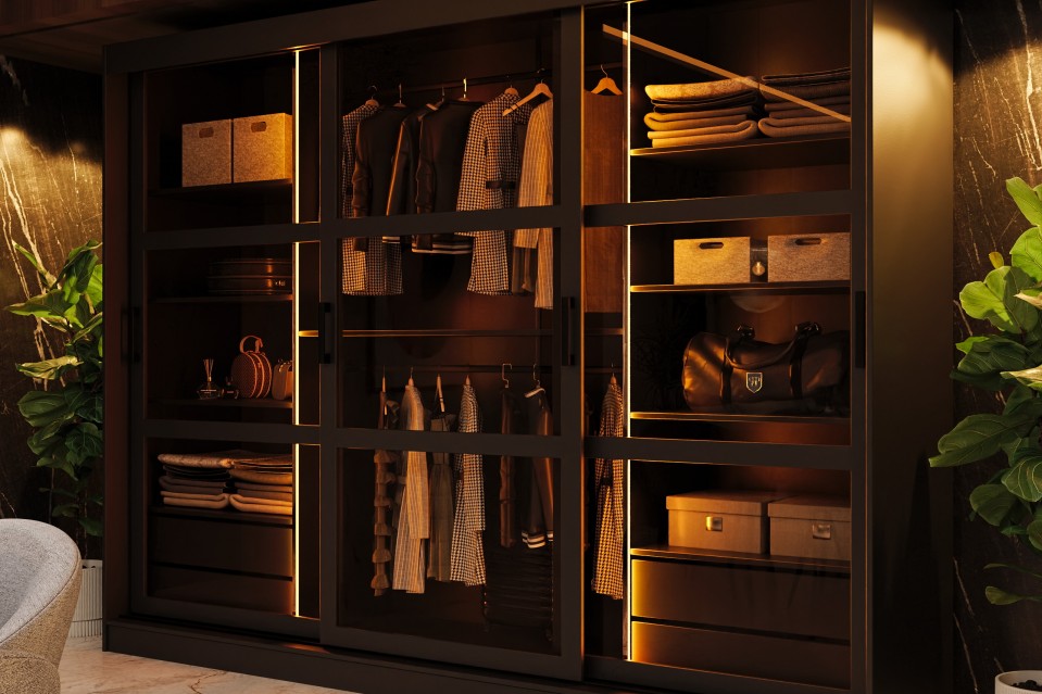 Kleiderschrank mit Schubladen Wenera 250