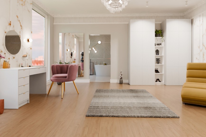 Ankleidzimmer modern classic