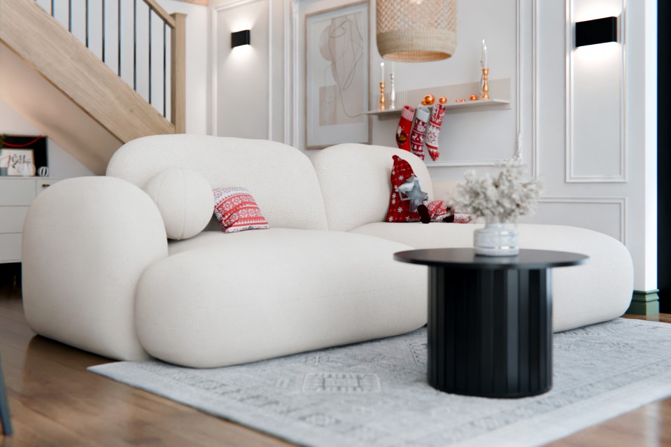 Ecksofa Morezi mit Bettkasten und Schlaffunktion