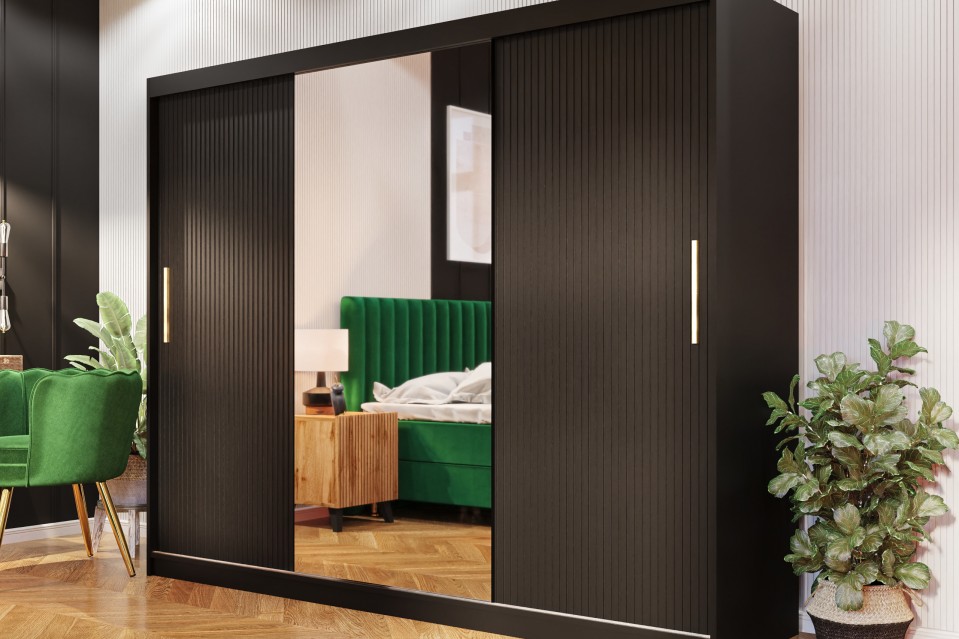 Kleiderschrank Towiro Slim 2 250