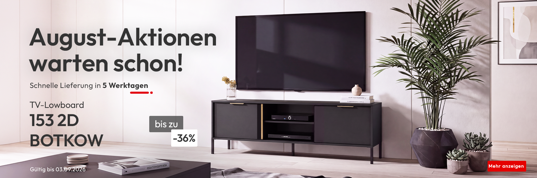 August-Aktionen warten schon!